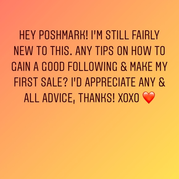 POSH ADVICE ?! - Picture 1 of 1